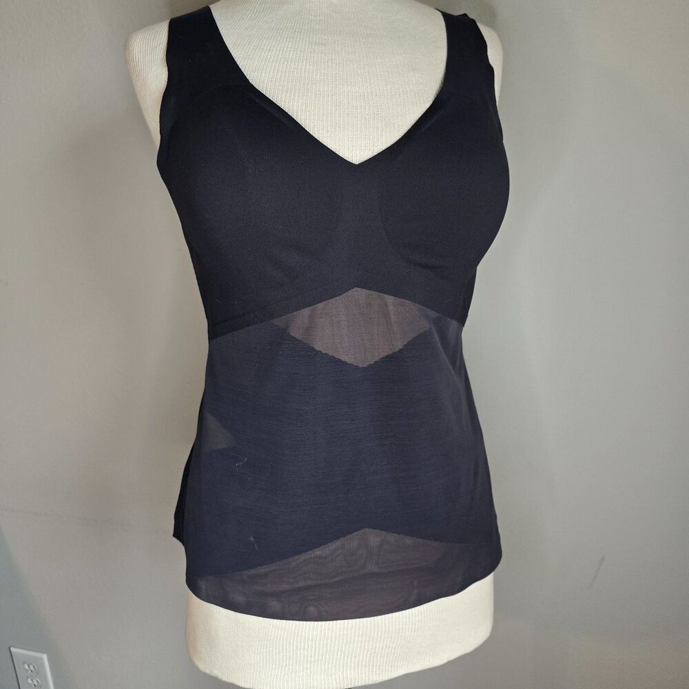 HoneyLove LiftWear Tank Black Shapeware Bra XL